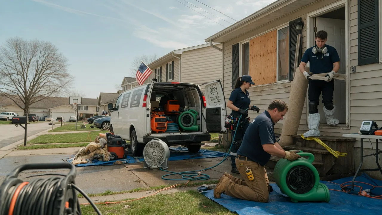 Water Damage Restoration in Oxford, ME near me